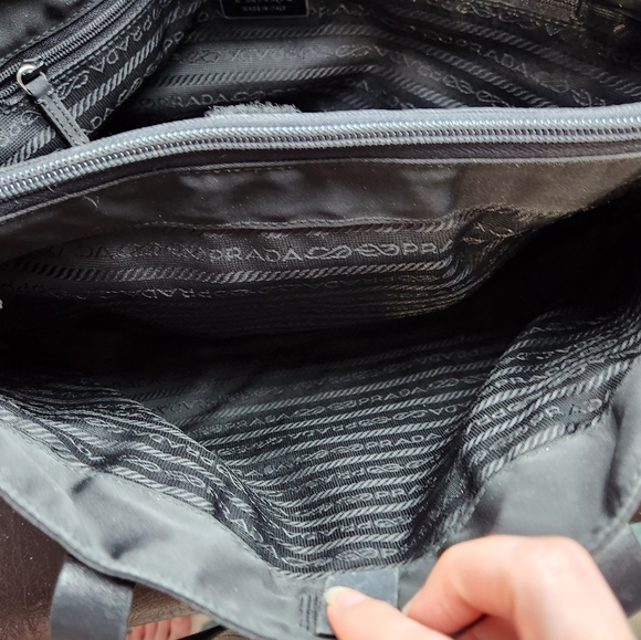 Prada Black Nylon Shoulder Bag - Picture 10 of 14